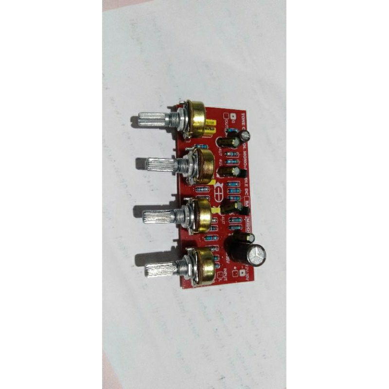 KIT TONE CONTROL MONO PLUS MIDDLE 4 POTENSIO