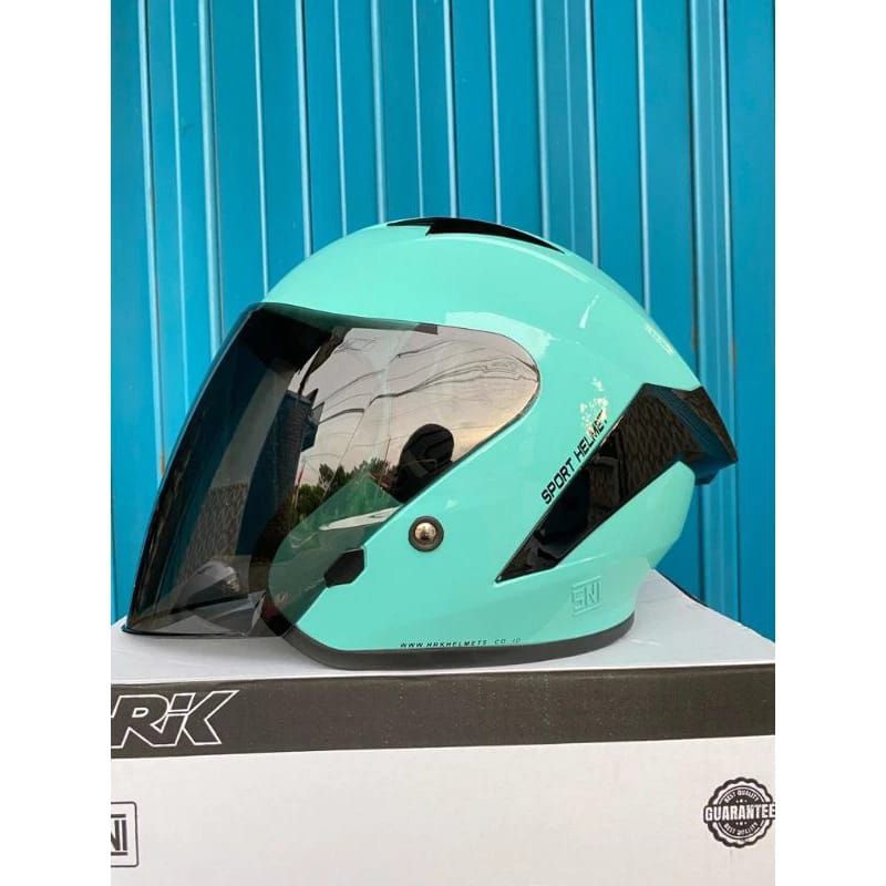 Helm HRK Ultron Kaca Smoke Original SNI