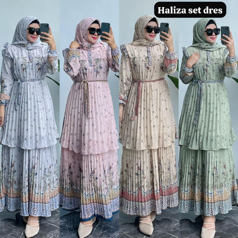 haliza set dress