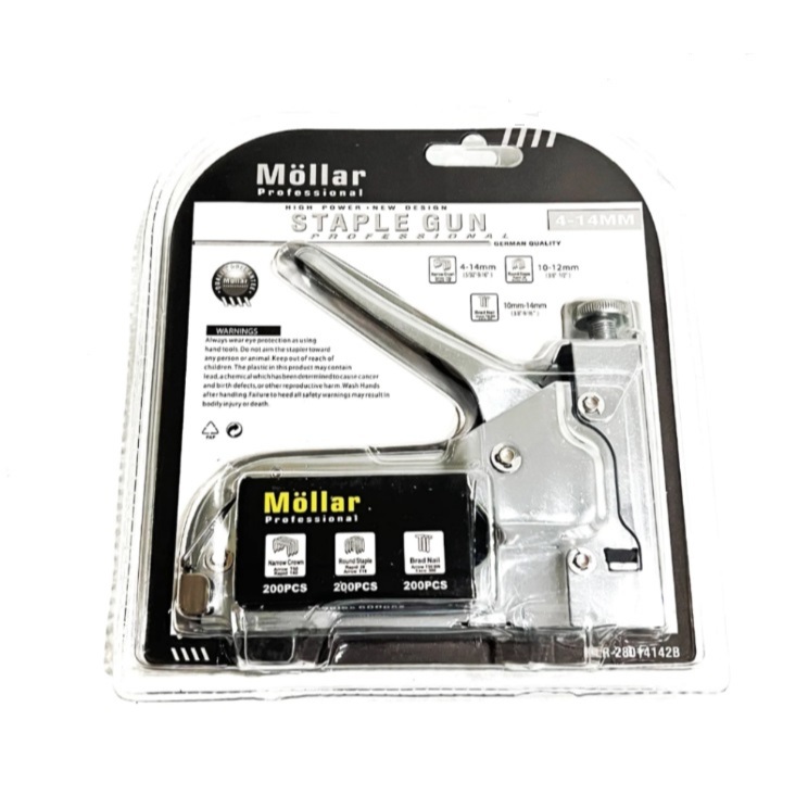 

STAPLES GUN MOLLAR 3 IN 1 - STAPLES STAPLER TEMBAK HEAVY DUTY