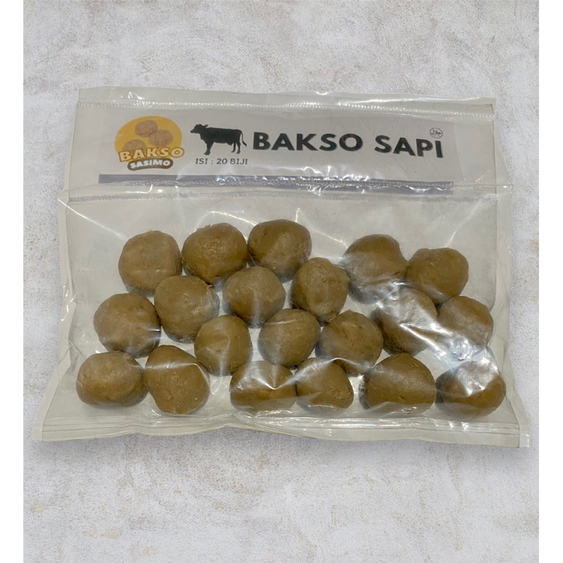 

BAKSO SASIMO - Baso Sapi isi 20 butir