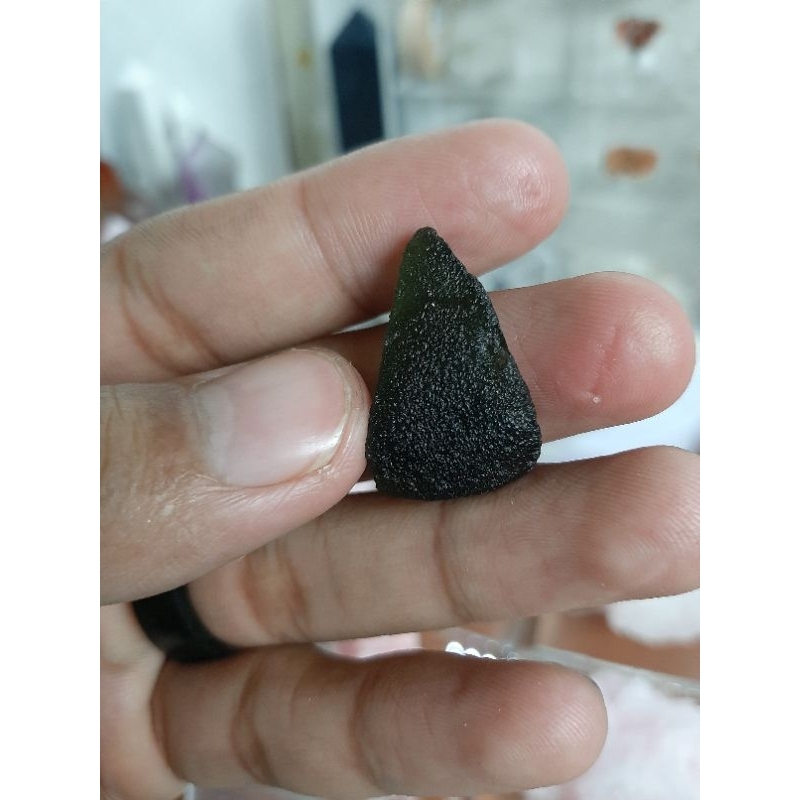 Moldavite Crystal Tektite