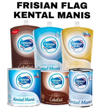 

FRISIAN FLAG SUSU KENTAL MANIS 490g/ 370g