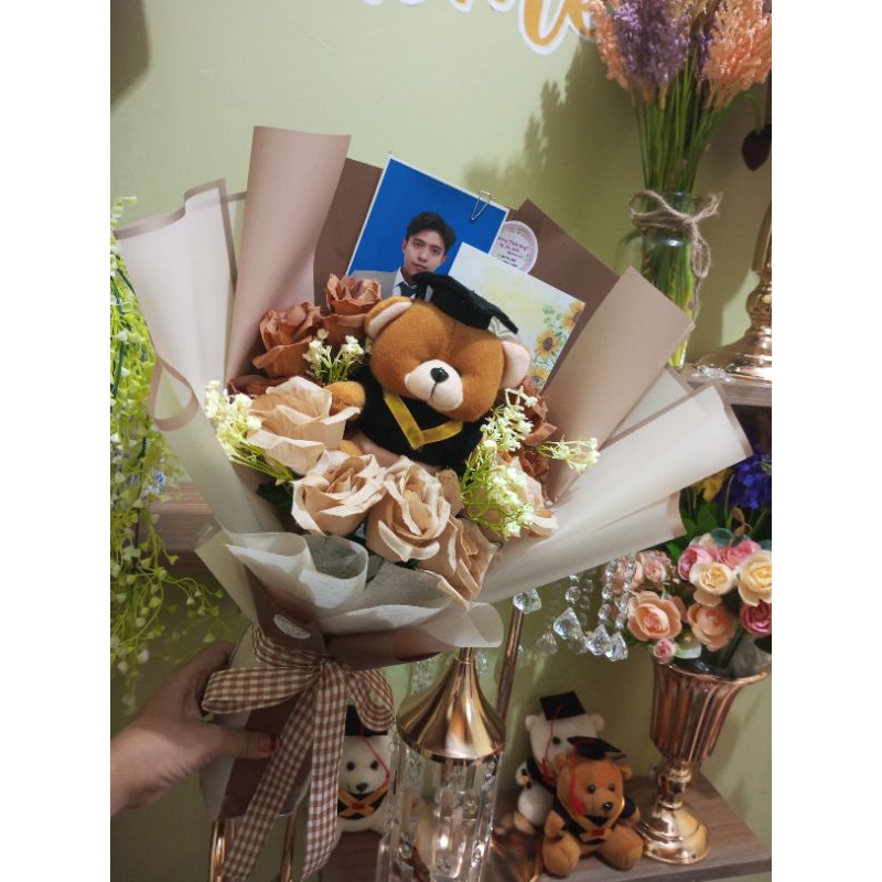 Bouquet wisuda+foto