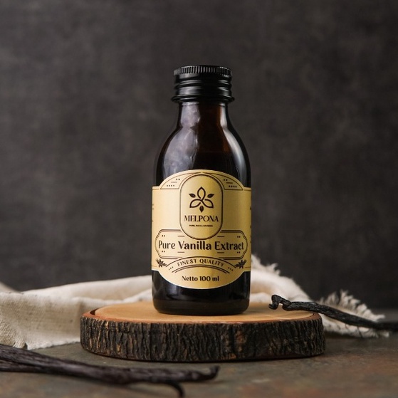 

PRODUK QZWSU Melpona Pure Vanilla Extract Bourbon Ekstrak Vanili Murni Planifolia 1 ml 1ml ZQY
