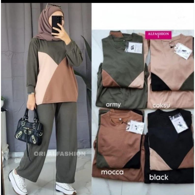 BAJU SETELAN KEKINIAN SETELAN VIRAL