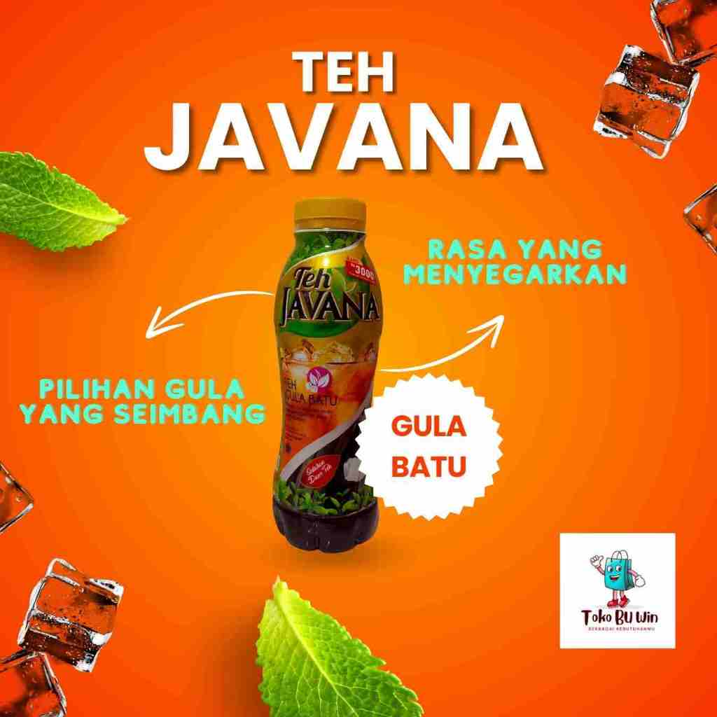 

MINUMAN TEH JAVANA RASA GULA BATU BOTOL 350ML WINGSFOOD TERMURAH