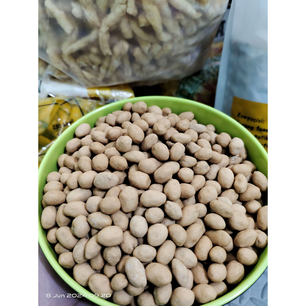 

Kacang Atom Oven Bawang 250G Snack Makanan Ringan