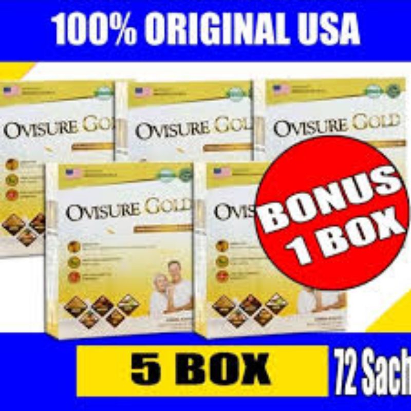 

BELI 5 PAKET OVISURE BONUS SATU OVISURE GOLD MILK SUSU OBAT TULANG DAN SENDI YG SEHAT BEBAS Osteoporosis Osteoarthritis 100% DIMFOR USA