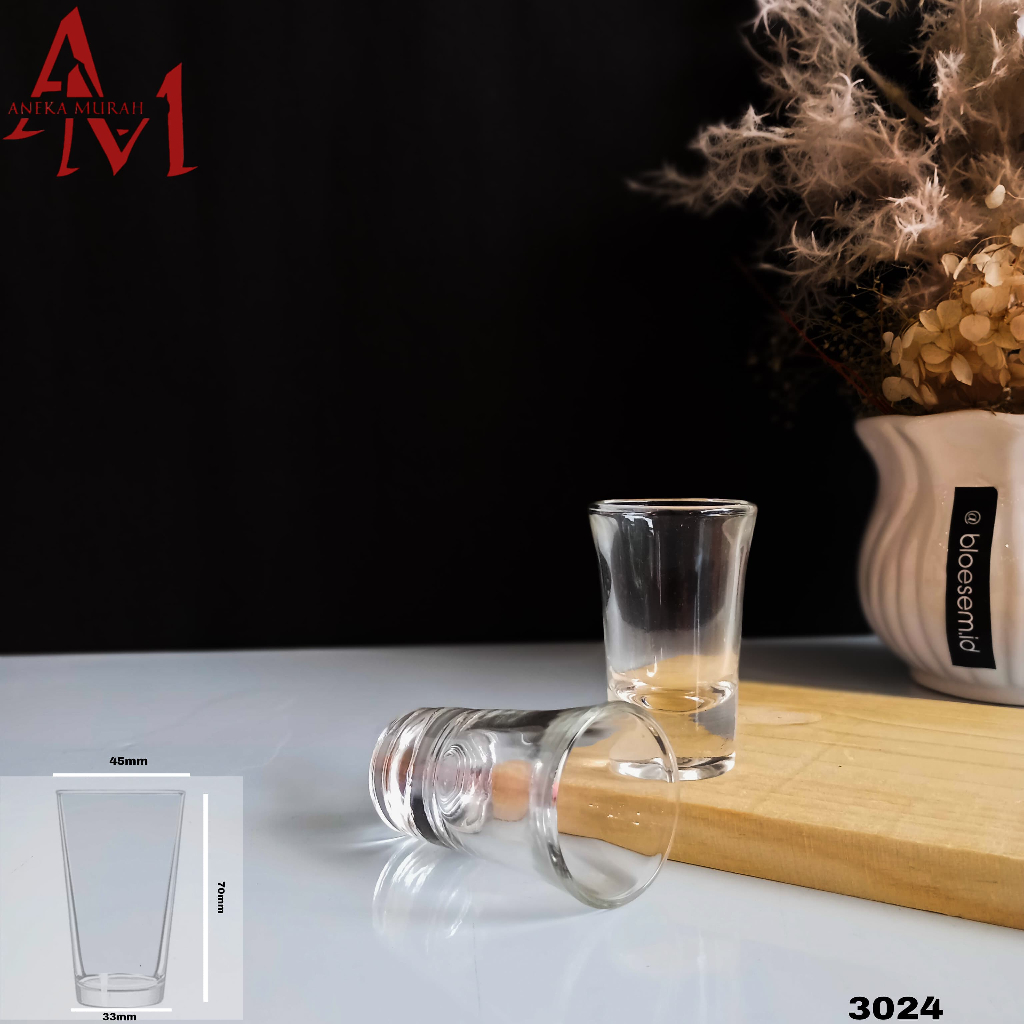 GELAS KACA MINI GELAS BIR JALISCO  ISI 6 TS 106 6 1 GB ( 3024 )