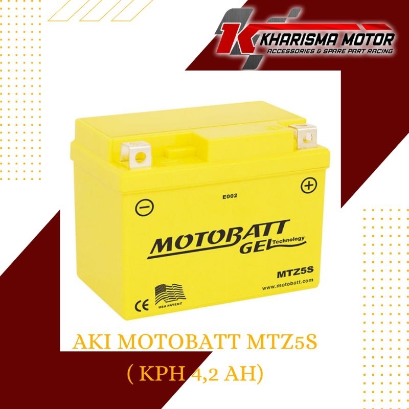 AKI MOTOBATT GEL 100% ORIGINAL