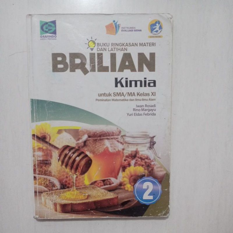 Buku Brilian Kimia SMA kelas 11 bekas