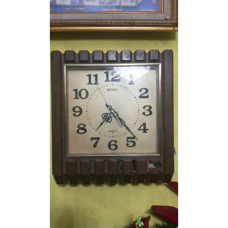 jam dinding jadul antik senar 2 nada ding dong