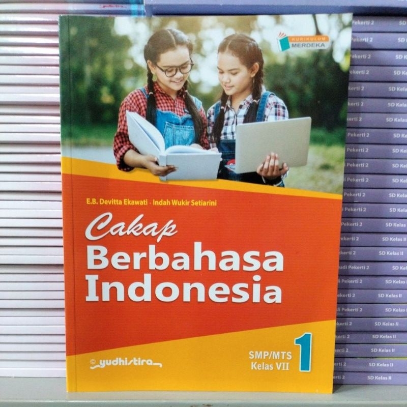 Bahasa Indonesia kelas 7 SMP penerbit Yudistira kurikulum merdeka