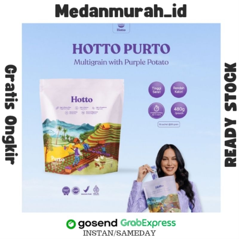 

Ready Hotto Purto Multigrain 1 Pouch isi 16 Sachet Medan