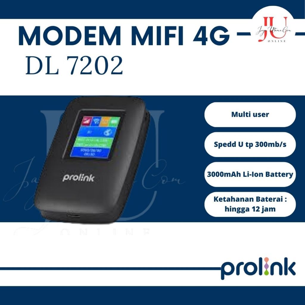 Velopiii67 Modem Mifi / Wifi 4G Dl 7202 Prolink