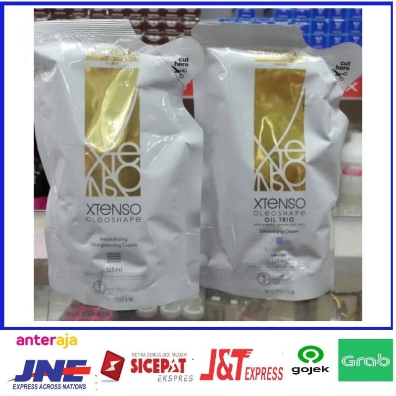 xtenso Loreal smoothing rambut 125ml obat pelurus rambut Loreal xtenso