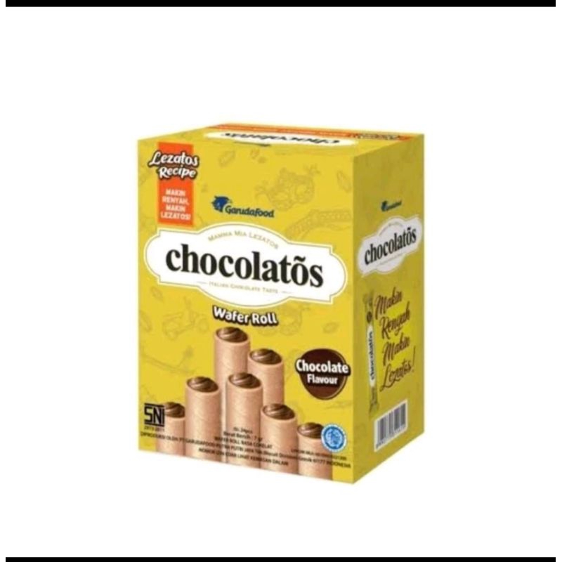 

[ 1 Box isi 24 ] Chocolatos Waferr Roll