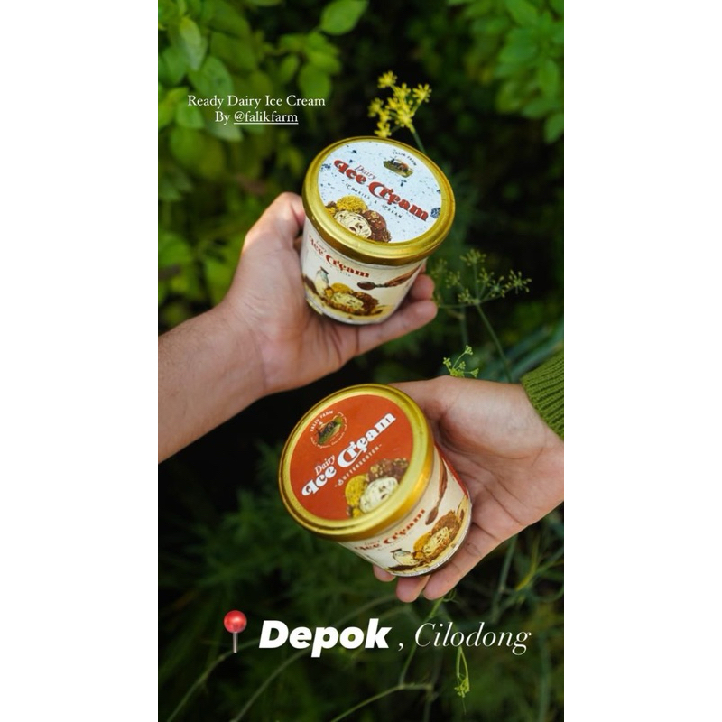 

Falik Farm - Ice Cream Susu Grassfed Dairy Grassfed Milk