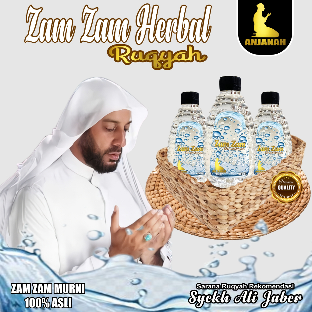 

AIR ZAM-ZAM RUQYAH ANJANAH SUDAH DI BACAKAN SHOLAWAT NARIYAH 4444x UNTUK OBATI BERBAGAI PENYAKIT
