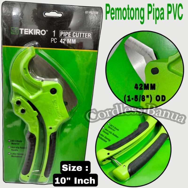 GUNTING PIPA PVC "TEKIRO" 42MM ||ALAT PEMOTONG PIPA PVC