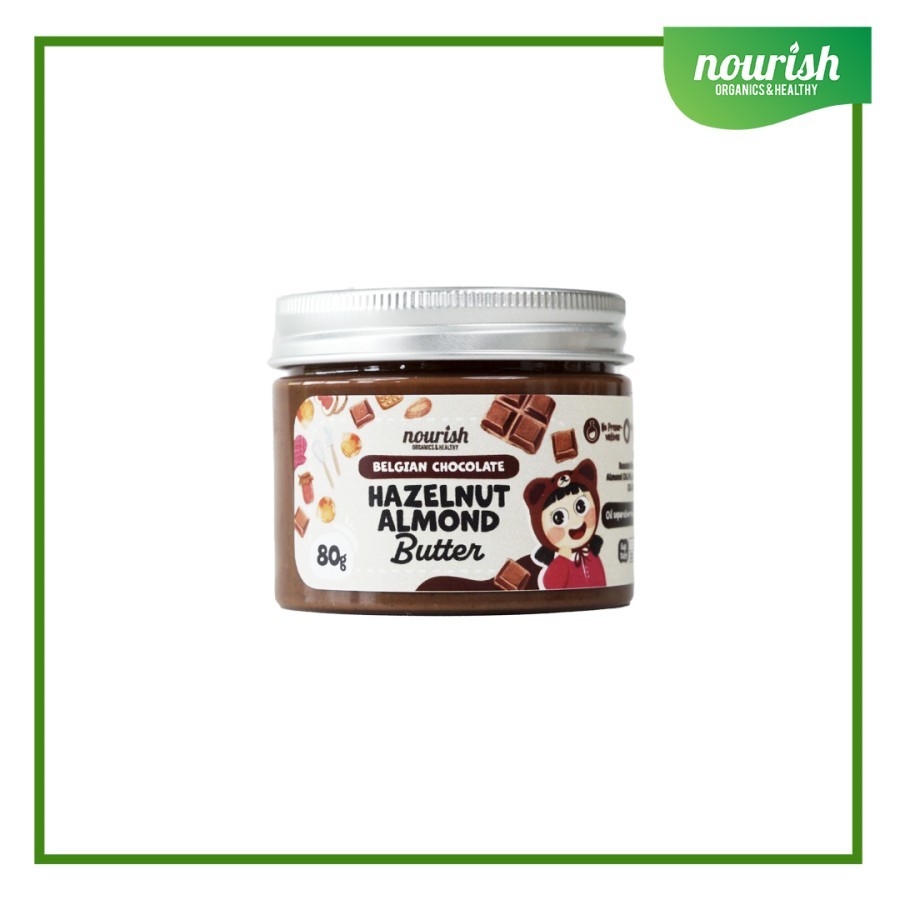 

Nourish Belgian Chocolate Hazelnut Almond Butter - 80 gr