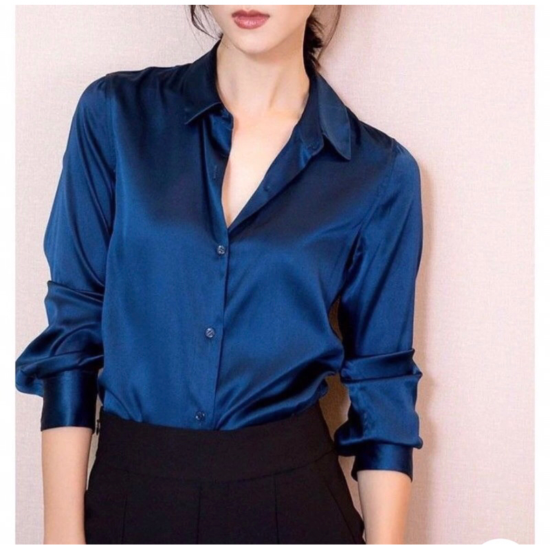 kemeja casual melayu KEMEJA WANITA SATIN PREMIUM