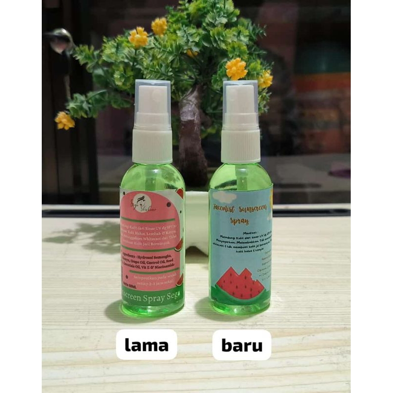 FACEMIST DUNSCREEN SPRAY ( SUNSCREEN SPRAY SEMANGKA ) SUNSCREEN WAJAH SUNSCREEN PRAKTIS SUNSCREEN MU
