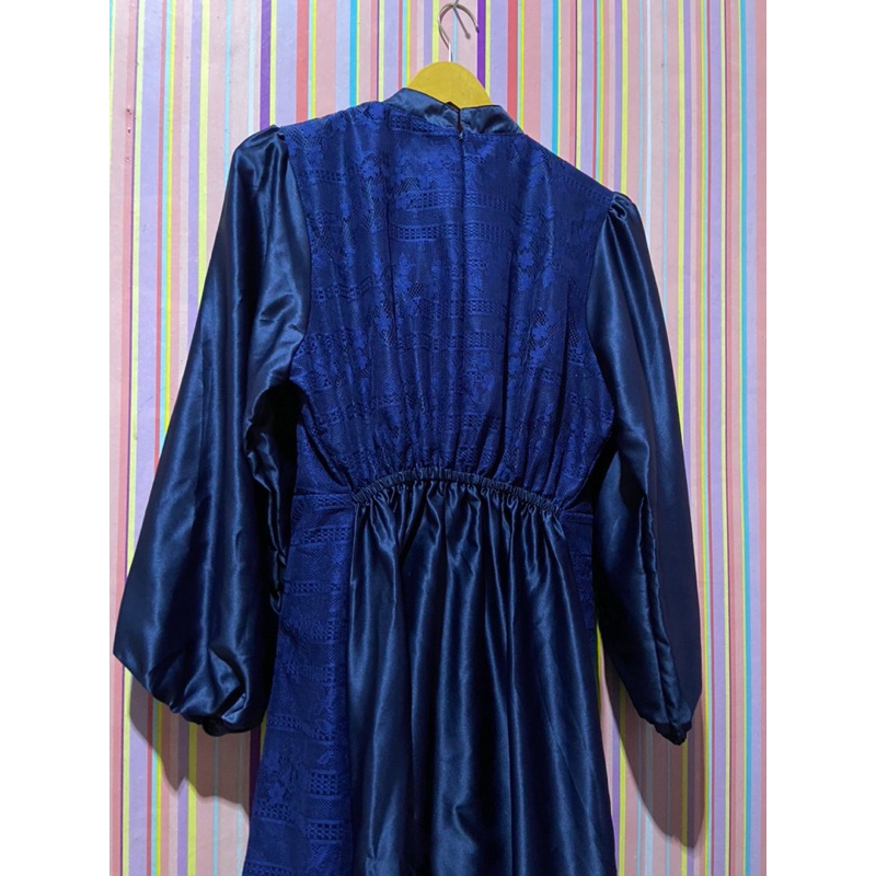 dress brukat malika (dress kondangan)