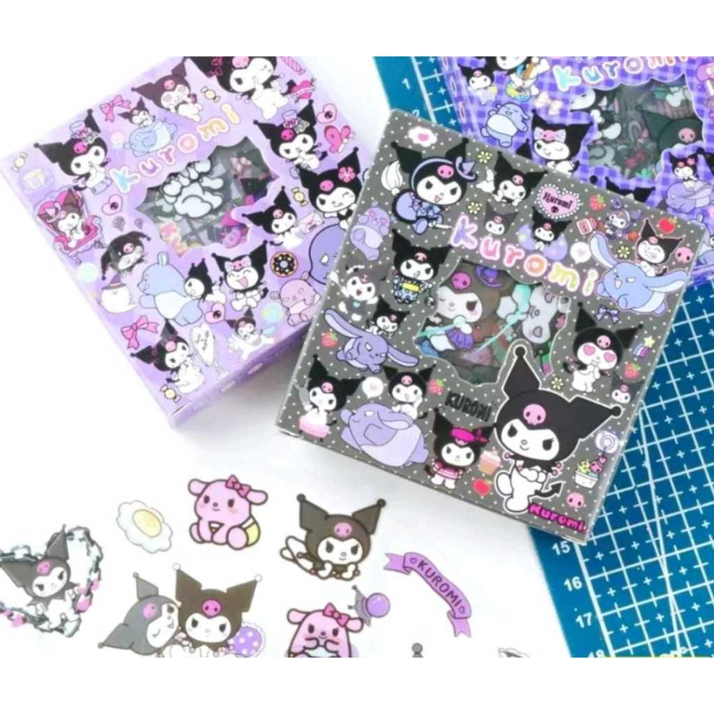 

Sticker Sanrio 100lembar/ eceran 10lembar / Stiker Momo Box / Sticker Waterproof