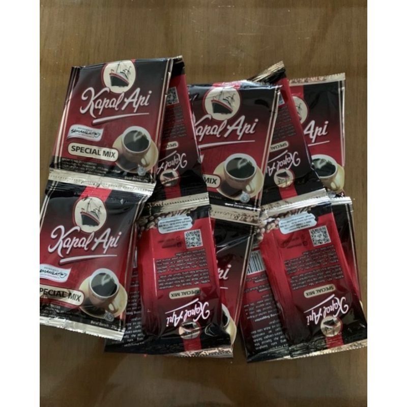 

Kopi Kapal Api Special Mix - 1 renceng isi 10