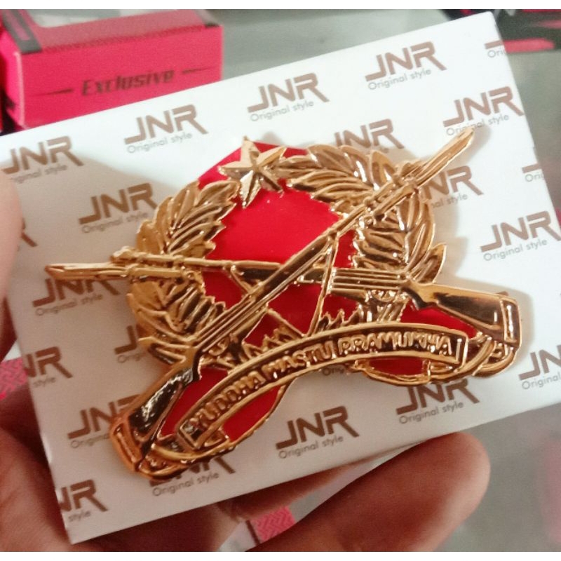 EMBLEM BARET INFANTERI TNI AD