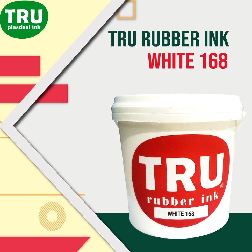 

KODE P99E TRUcolor Rubber White Mix Clear Tinta Sablon Rubber Distro Waterbase Putih Ekonomis Original 1kg