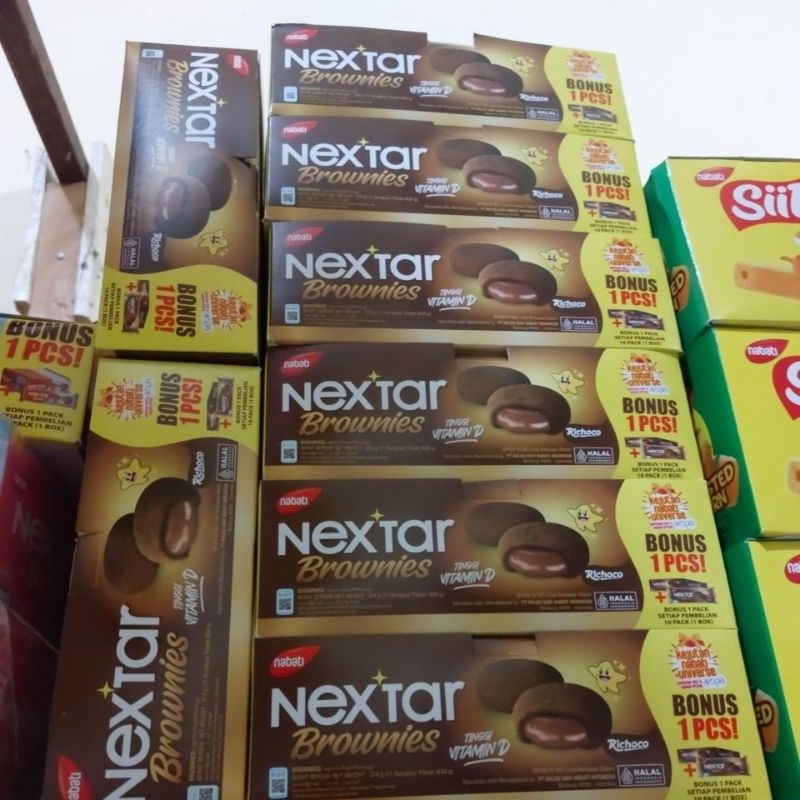 

Nabati Nextar Brownis 1 kotak isi 10 pc