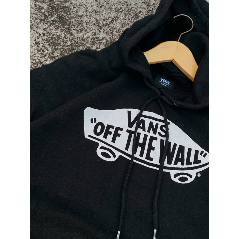 Hoodie Vans Of The Wall Checkerboard Pullover Black