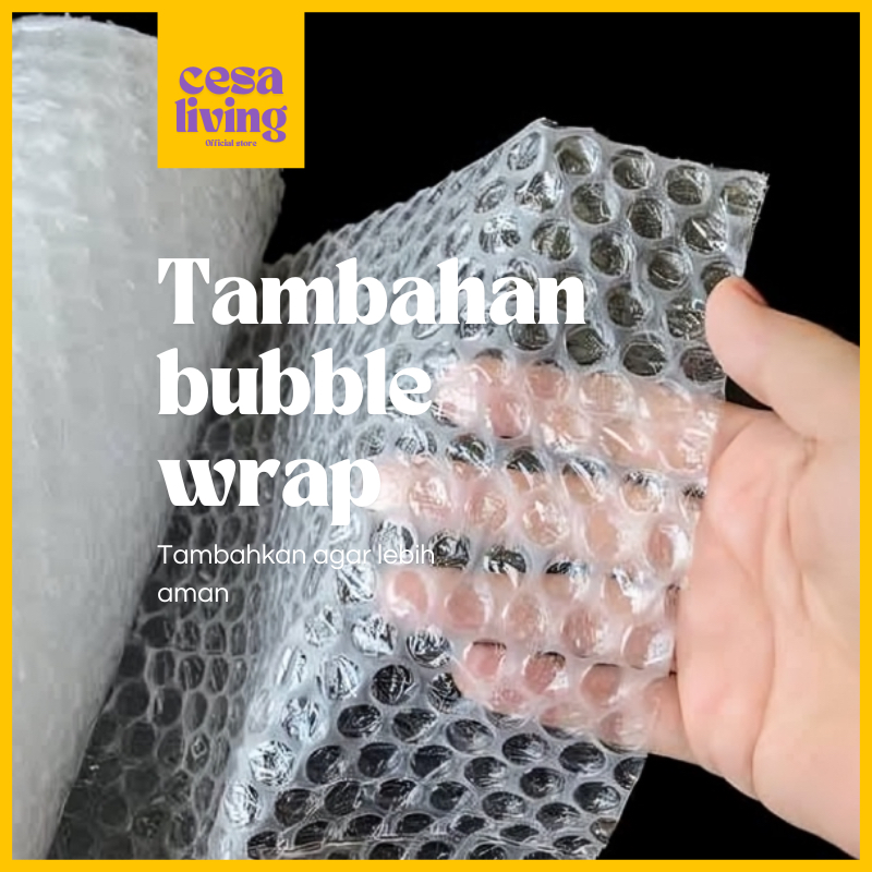 

Tambahan Extra Bubble Wrap