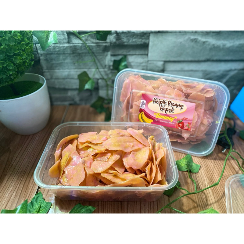 

Kripik Pisang Strawberry 200g