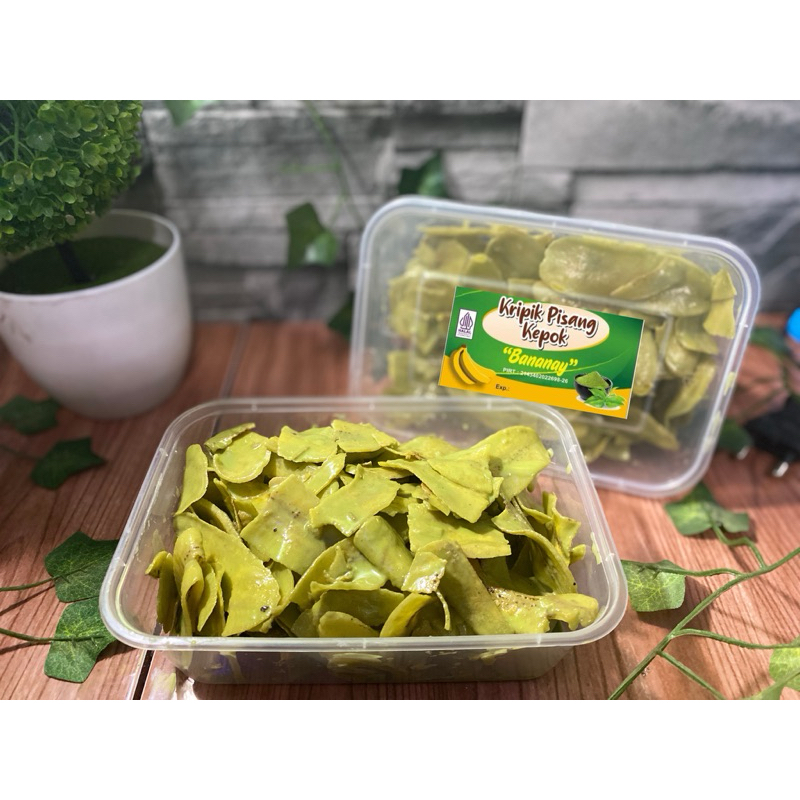

Kripik Pisang Matcha 200g