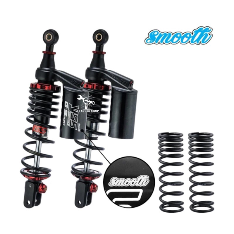 Shock YSS G Sport Nmax Old // Black Series Smooth // Original By YSS