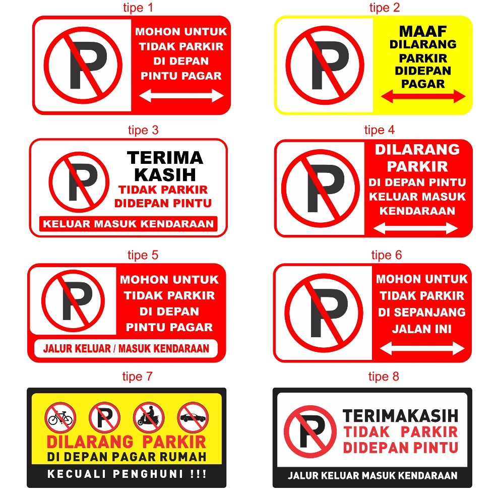 

KODE V17W AKRILIK CUSTOM DILARANG PARKIR SIGNAGE PLANG RAMBU RUBAH KATA KATA DAN DSIGN SENDIRI