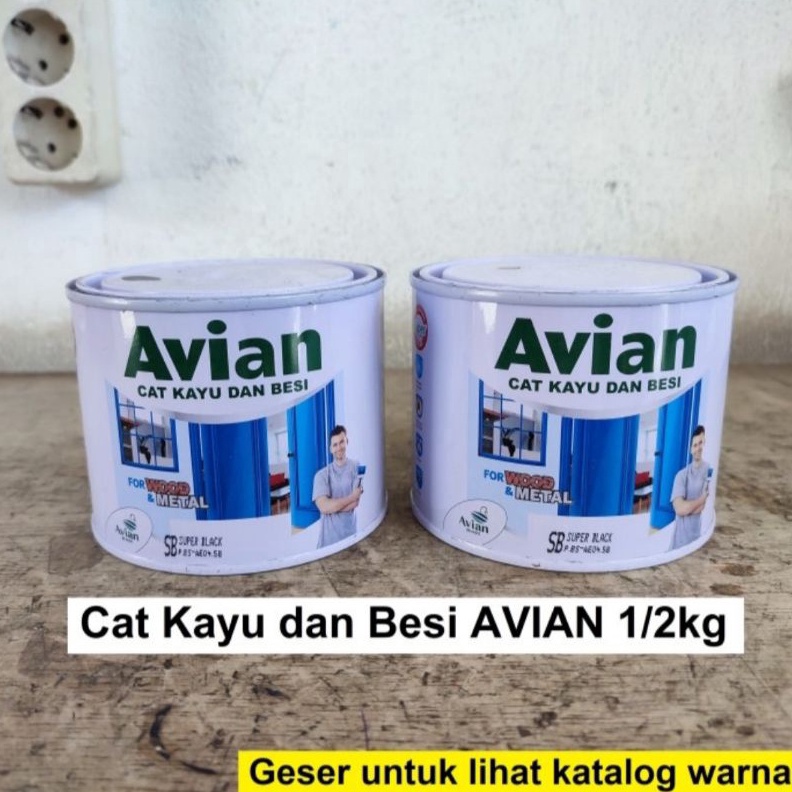 

KODE M79A Cat Besi Cat Kayu Cat Minyak Avian 12kg Cat Bebek angsa