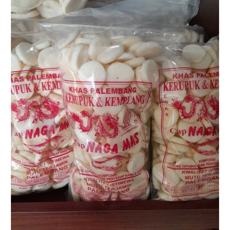 

KEMPLANG MINI TENGGIRI NAGA MAS 250GRAM & 500GRAM KHAS PALEMBANG