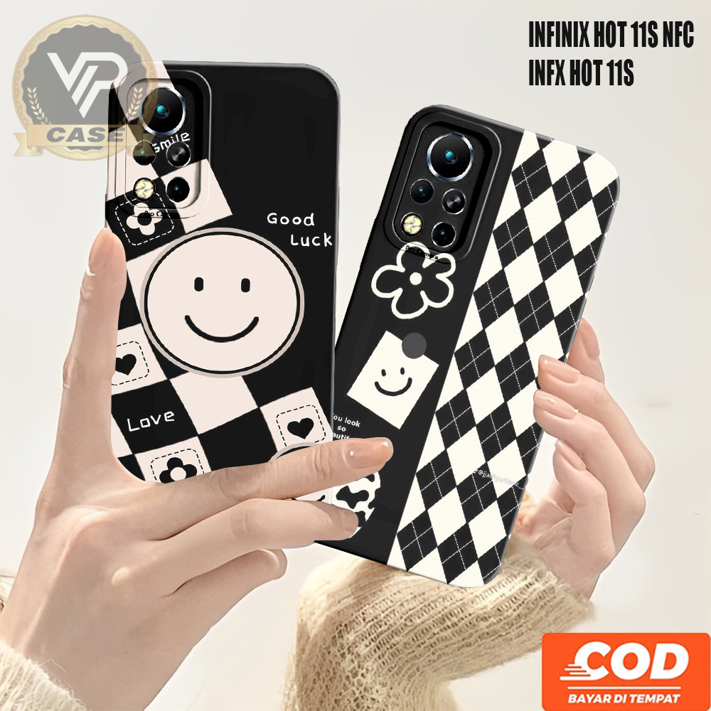 Case Infinix Hot 11s Hot 11s NFC Terbaru (BK86) - Casing Tebal Infinix Hot 11s NFC - Silicone Lentur