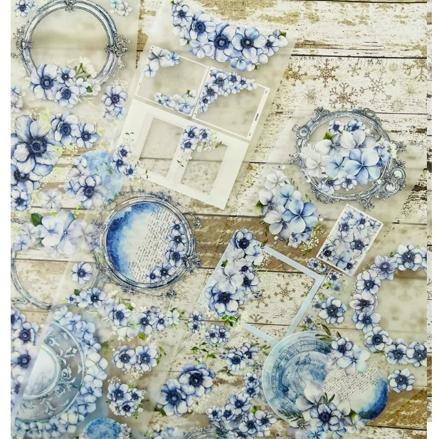 

[New] Sindhuras Craft Cerulean Dream PET Tape Sticker Sample