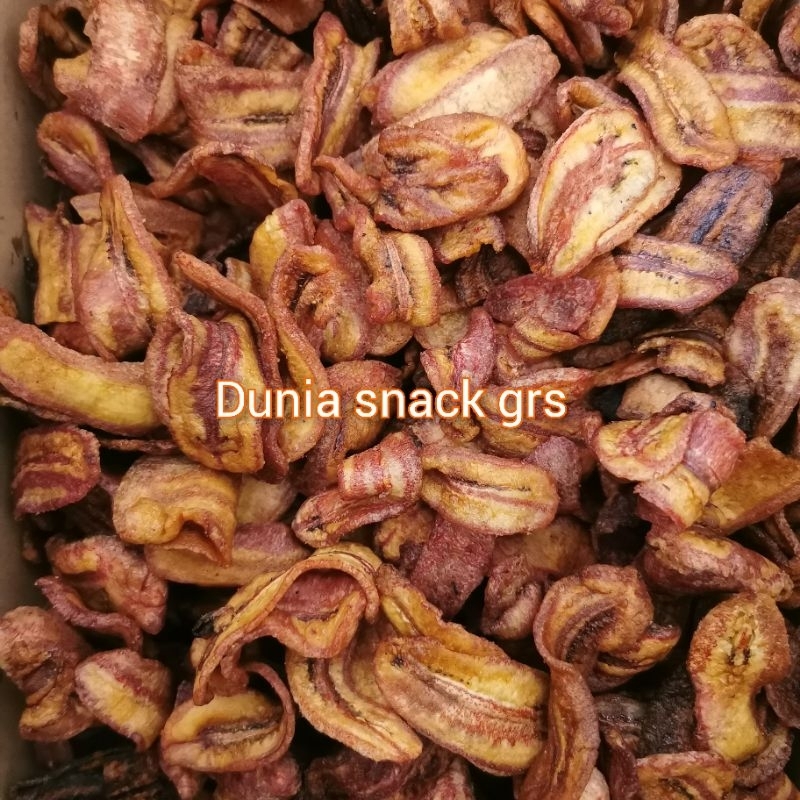 

Keripik pisang sale kering 400gr manis gurih