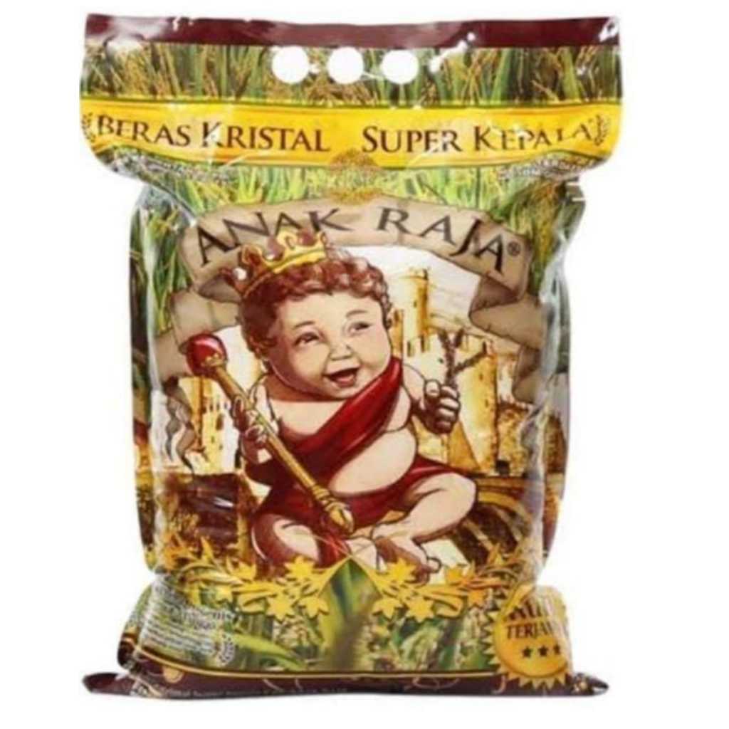 

Beras Anak raja 5kg | Beras Premium Anak Raja | Beras Premium | Beras Pulen