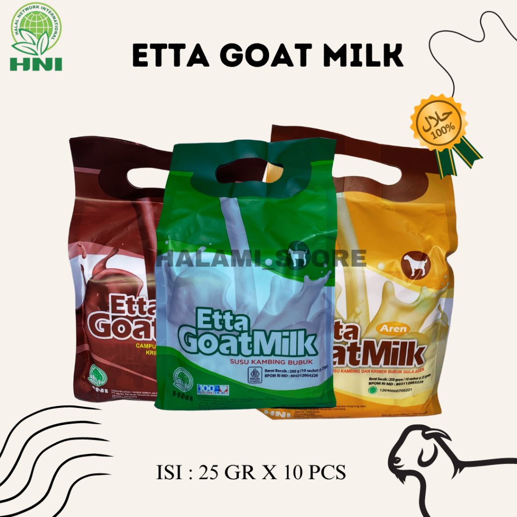 

Susu Kambing Etawa | Susu Kambing HPAI | Susu Kambing Rasa Cokelat| Susu Kambing Rasa Gula Aren | Susu Kambing Rasa original