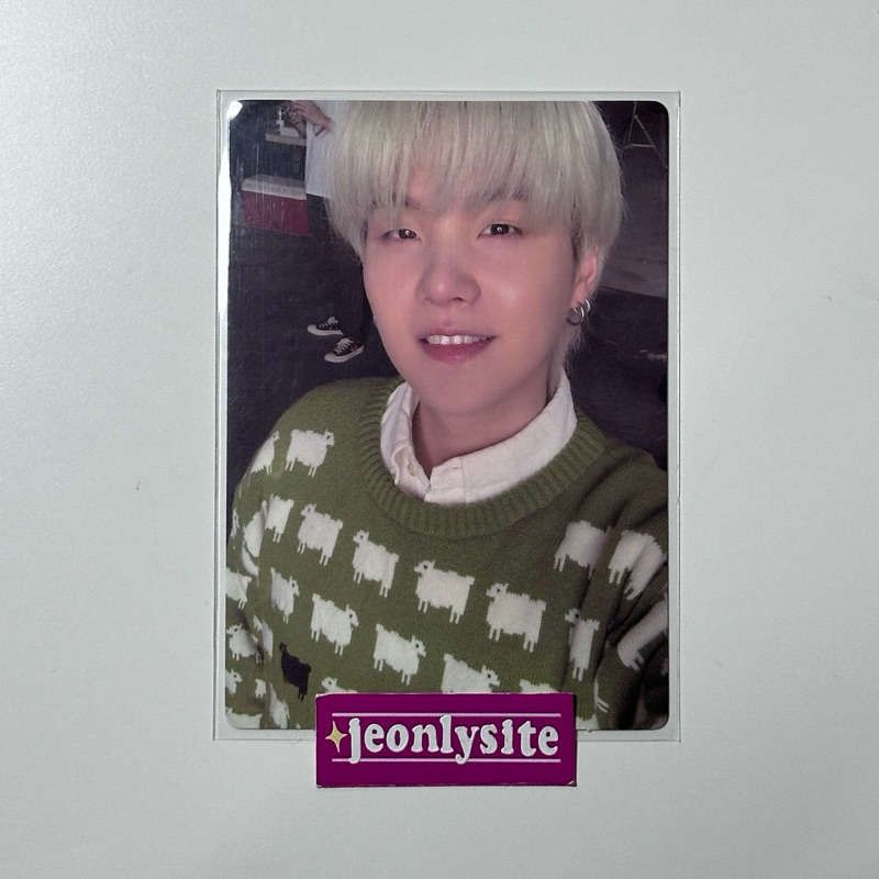 bts — pc little wishes holiday box gift 7 yoongi suga