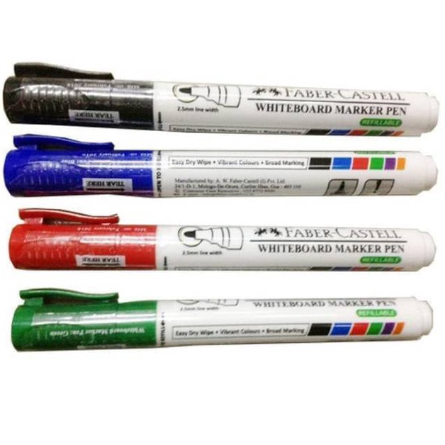 

SUPER Spidol White Board Marker Faber Castell Refillable