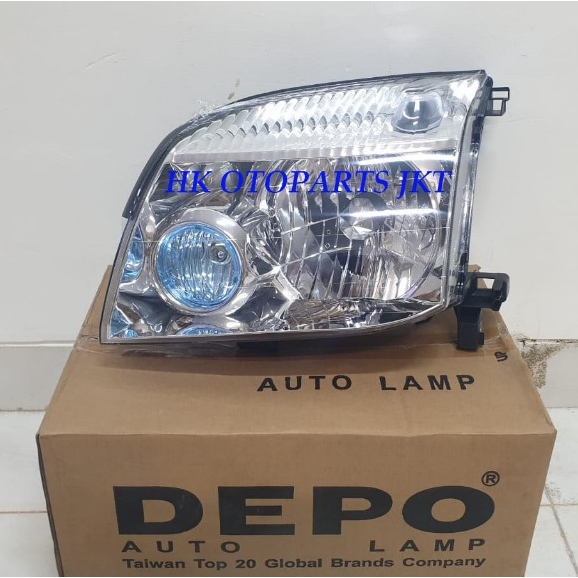 Headlamp Mika Lampu Depan Nissan Xtrail T30 2000 2001 2002 2003 2004 2005 2006 2007 DEPO